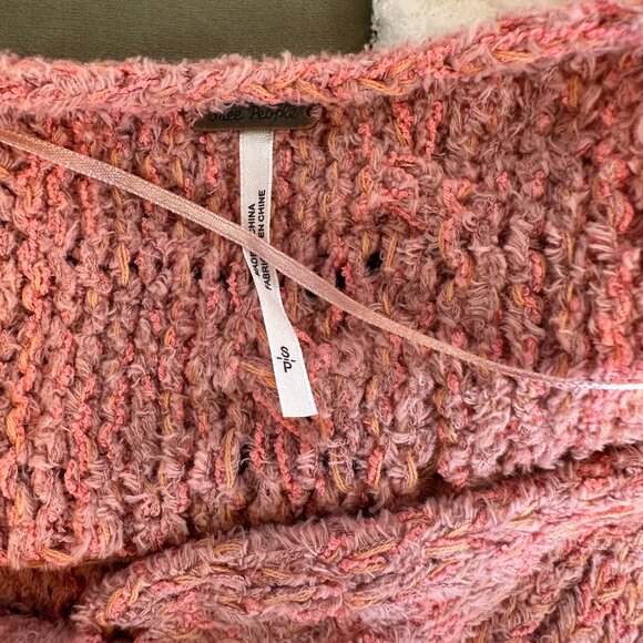 NWT Free People Against The Tide Sweater S Oversized/Relaxed Fit - Picture 7 of 10